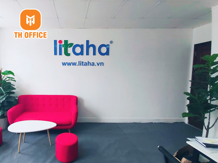 Một góc văn phòng công ty Litaha đang thuê văn phòng tại TH OFFICE 23